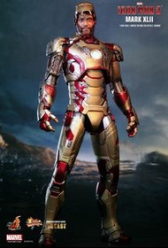 限量 HOTTOYS 1/6 MMS197-D02 MK42 鐵甲奇俠 IRONMAN 3 MARK XLII