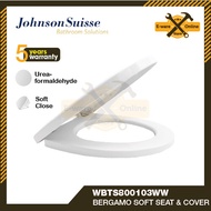 Johnson Suisse Ibiza Soft Close Toilet Seat Cover