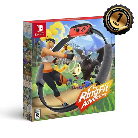 Ring Fit Adventure for Nintendo Switch with Ring-Con & Leg Strap