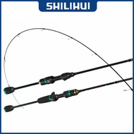 SHILIHUI Joran Pancing Micro Jig Fishing Rod Casting Murah Solid Tip UL Rod Spinning Ultra Light Joran Pancing Udang Fishing Equipment