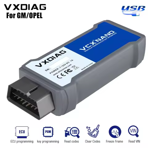 VXDIAG VCX NANO for GM/OPEL Diagnostic Tool + U Disk with Software