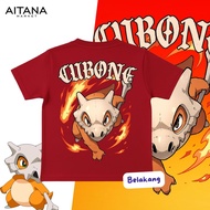 KATUN Pokemon T-shirt for Babies, Kids, and Adults "Skull Mask Champion Cubone" | Premium 30s Combed