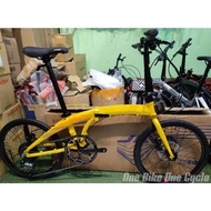 JAVA ZELO Folding Bike 20"(451) Custom Edition Shimano Altus 1x9sp Hydraulic Disc Hollow Crankset &amp; JAVA Zelo Folding Bike 20