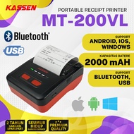 KASSEN MT-200 - MT-200VL - MT-300VL BLUETOOTH USB PRINTER