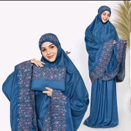 KAIN TELEKUNG SULAM COTTON WITH BAGS /KAIN TELEKUNG/100%