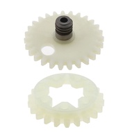 Worm Gear Gigi Pompa Oli Senso MS381 Plastik Sproket Mesin Chain Saw 381 Chainsaw Worm Gear Spur Whe