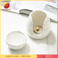 [Baosity1] Essential Oil Burner Detachable Oil Warmer Desktop Fragrance Warmer Tealight Candle Holder for SPA Office