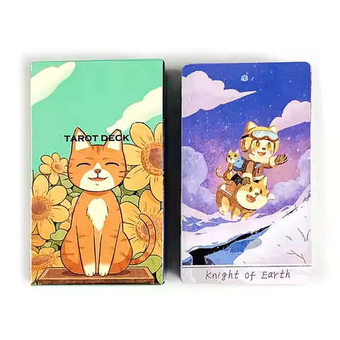 New Tarot Deck Cards English Visions Divination Edition Deck Borad Playing Games Fortune Telling Gam