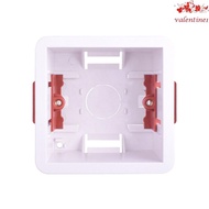 VALENTINE1 Gypsum Board Lining Box, Junction Box Embedded Install Wall Socket Cassette, Square 86 Ty