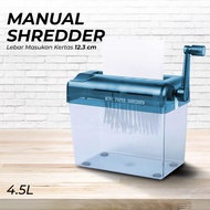 Manual Paper Shredder CD Card Hand Paper Shredder 4.5L - WST-123