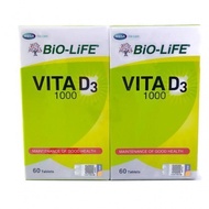 Bio-Life Vita D3 1000mg 60s X 2