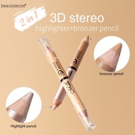 Menow 2 in1 3D Concealer Pen No Trace Waterproof Moisturizing Make Up Eyebrow Pencil Face Cover Conc