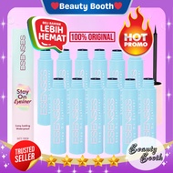 MATA (WHOLESALE) 12PCS ESSENCES Stay On EYELINER Longlasting Waterproof 3.8ml | ESSENSE Eye Make Up