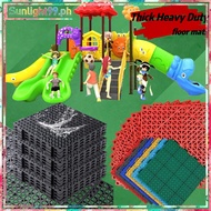 Heavy duty rubber bathroom mat for carwash floor matting thick grid tiles matting garage flooring no