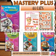 44 CATS -MARI BERMAIN /GAME BOOK / BUKU GAME /BUKU STICKER SESUAI UMUR : 4 tahun - 7 tahun