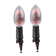 2x Turn Signal Light Indicator Easy to Install Premium Spare Parts 12V Replaces for Yamaha R1 R6 XJ6