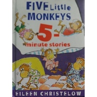 Five Little Monkeys 5 Minute Stories By Eileen Christelow 110S J