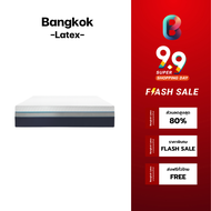 Bangkok Latex ที่นอนยางพาราแท้ รุ่น SIMILAN หนา 9 นิ้ว อัดสูญญากาศ สัมผัสสบาย รองรับสรีระร่างกาย ลดอ