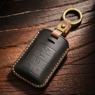 New Product Vintage Key cover Applicable Old Style Cadillac cts/xts Car handmade genuine leather key