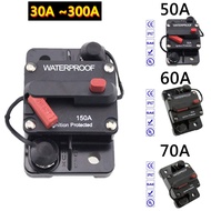 Brand New AMP Circuit Breaker Fuse Reset 12-48V Car Boat Auto Waterproof 30A 40A 50A 60A 70A 80A 100