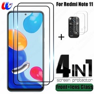 4in1 3in1 2in1 10D Tempered glass For xiaomi redmi note 11T 11 pro 5G 10 5G 10S 9 9S 11T 10T pro m3 m4 pro 5G X3 pro X3 GT tempered glass full coverage screen protection camera lens film rear film