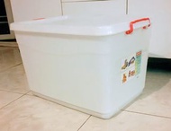 [95% NEW] 50L 連蓋有轆儲物膠箱 WAGON CONTAINER / STORAGE BOX