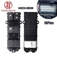 SORGHUM Electric Power Window Master Control Switch Console Button For FORTUNER Hilux INNOVA YARIS 8