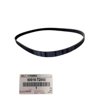 ORIGINAL TOYOTA PART FAN BELT (6PK1220) FOR TOYOTA ALTIS ZRE172 / ZRE173 / WISH ZGE20 / ZGX11 (90916
