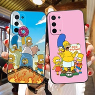 The Simpsons Family Soft Black Silicon TPU Cell Phone Case For OPPO R17 R15 R11 R9 R7 K1 F11 F9 F7 F5 A9 A7 A79 A75 A73 Realme RENO 3 2 6.4 U1 M B S X Z Pro Plus Youth 5G