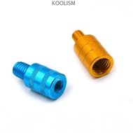 KOOLISM Fishing Net Adaptor 8mm to 12mm Fishing Accessories Fishing Landing Net Aluminum Alloy Threa