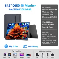 EVICIV OLED 4K 15. 6inch Portable Monitor 100000:1 100%sRGB 500Nits 1ms Gaming Display For Laptop Sw