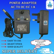 DC6V 1A / 2A AC To DC Power Adapter Plug Switching Power Supply Transformer Adapter Converter Charge