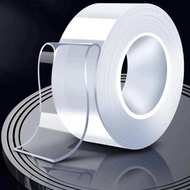 1M/2M/3M Nano Tape Double Sided Tape Transparent NoTrace Reusable Waterproof Adhesive Tape Cleanable