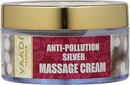 Vaadi Herbals Silver Massage Cream - Pure Silver dust &amp; Rosemary Oil