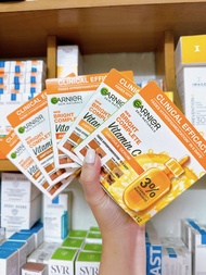 Serum Garnier Tăng Cường Sáng Da Mờ Thâm 1.5mlx12