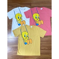 OVERSIZE TEE WOMEN'S T-SHIRT/ TSHIRT/ TUMBLR TEE/ TWEETY HANG CASUAL CLOTHES/