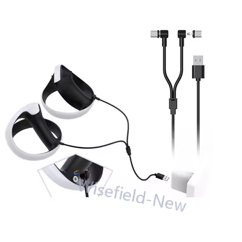 For PSVR2 handle magnetic charging cable for PS5 handle type-c charging cable