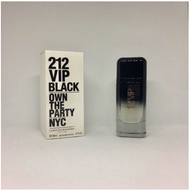 Tester Carolina Herrera 212 VIP Black Men EDT 100ML Perfume