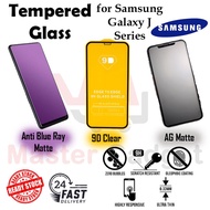 (Samsung J Series) J2 Prime/Pro/ J3/J3 Pro/ J4/J4 Core/Plus/ J5 Prime/ProFull Cover Tempered Glass 9