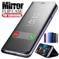 Samsung A01 A01 A01 CORE A2 CORE A11 A21S A31 A51 A71 Flip Cover Clear Case Mirror Standing all