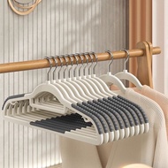 Set of 10 360 Rotating Clothes Hangers with Anti-Slip Rubber Cushion Design, Sturdy, Durable and Con