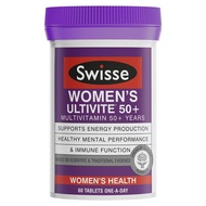 Swisse Women's Ultivite 50+ Multivitamin 60 Tablets