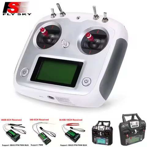 Flysky FS-i6/I6X/I6S FS I6 2.4G 6ch/10CH RC Transmitter FS-iA6/FS-iA6B/IA10B Receiver for Quadcopter