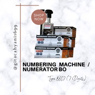 Numbering MACHINE 7 DIGIT / NUMBER BRIGHT OFFICE (7 DIGITS) TYPE 8607