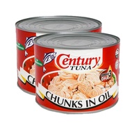 ۩●❈Century Tuna Chunks in Oil or Tuna Chunks in Water 1.7kg 2 cans