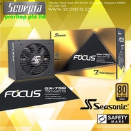 Seasonic Focus GX-750 Gold Full Modular 750W PSU 80 Gold Plus Power Supply