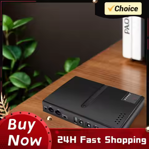 DC1036P DC UPS Router Optical Cat UPS 5V9V12V 36W 10400mah DC UPS Emergency Power Supply Battery Bac