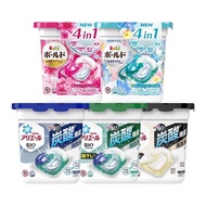 P&amp;G Japan Bold Ariel 4D Laundry Detergent Gel Capsule Pod 12pcs Box Antibacterial Fragrance Fabric（Detergent+Scents）