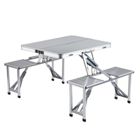 GDeal Aluminium Camping Folding Table With Chair