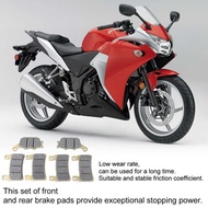Disk Motorcycle Brake Pads 6Pcs Set Fit For CBR 600 F4 F4i Enhances Braking Power